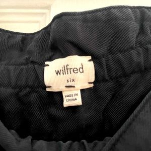 WILFRED high waist pants in Black size 6